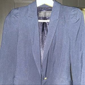Navy blue blazer
